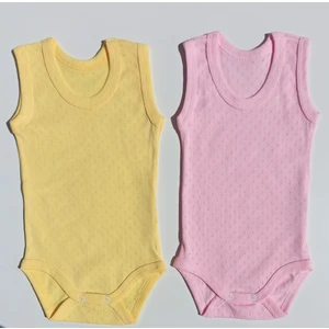 Özdemirli Bebe Jakarlı Klimalı Askılı Çıtçıtlı Badi 2 Li Paket