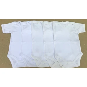 Çıtçıtlı Badi Kısa Kol (5 Li Paket)