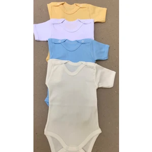 Çıtçıtlı Badi Kısa Kol (4 Lü Paket)