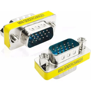 BK Teknoloji VGA Erkek-Erkek Mini Cinsiyet Değiştirici Adaptörü 15 Pin VGA M/m Dönüştürücü