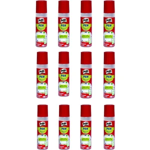 Sıvı Yapıştırıcı 40 ml 12 Adet Pritt Pen Glue Yapıştırıcı 12 Adet Glue Pen Sünger Uçlu Yapıştırıcı 1 Paket