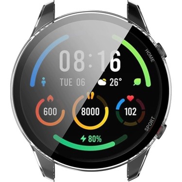 Basias Xiaomi Mi Watch Akıllı Saat Uyumlu Watch Gard Önü Kapalı Ekran  Koruyucu 360