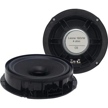 Leone 160VW 16 cm Oto Hoparlör 4 Ohm 80 Watt (Volkswagen Grubu ve Seat-Skoda