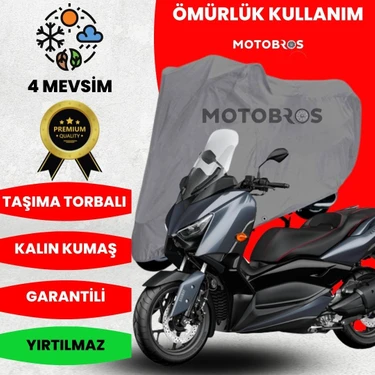 Motobros Yamaha Xmax 250 Motosiklet Branda (En Kalın) Kumaş Ömürlük