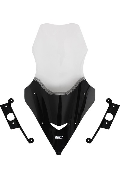 GP Kompozit SYM Jet X 125 2022 Uyumlu Ön Cam Şeffaf 79 cm