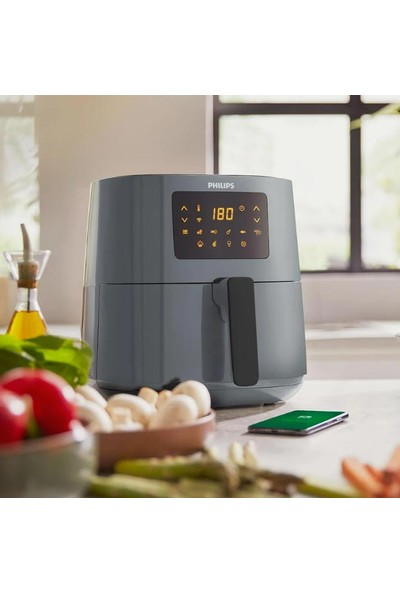Philips HD9255/60 Rapid Air 5000 Serisi Airfryer - Uzaktan Bağlantılı