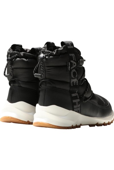 The North Face Thermoball Lace Up Waterproof Ayakkabı Kadın Siyah/beyaz