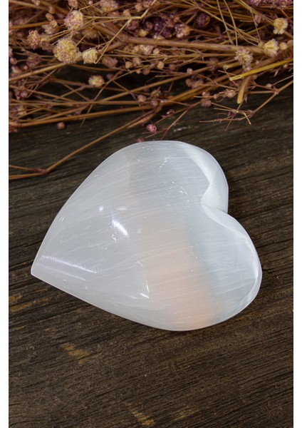 Kalp Selenit Taşı - KT0396 fiyatları