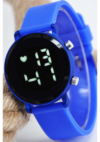 6-16 Yaş Mavi Silikon Kordonlu Su-473-001 Çocuk Kol Saati modelleri