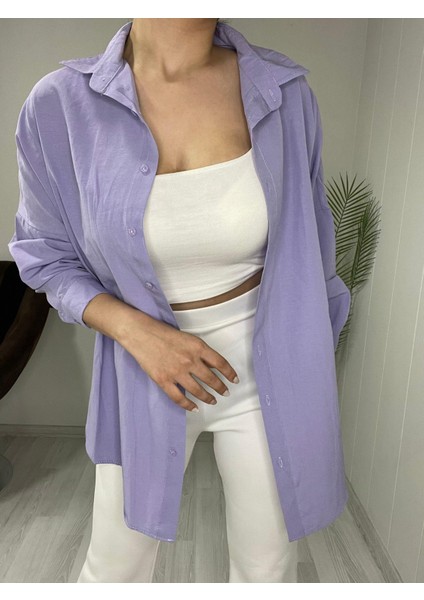 Kadın Oversize Gömlek