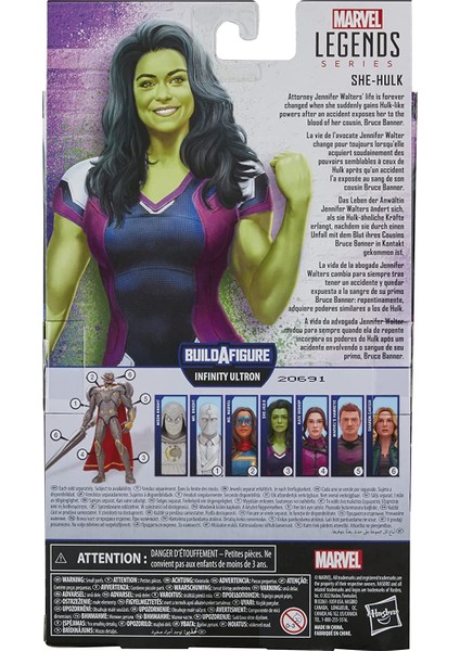 Marvel Legends Disney She Hulk Figür modelleri