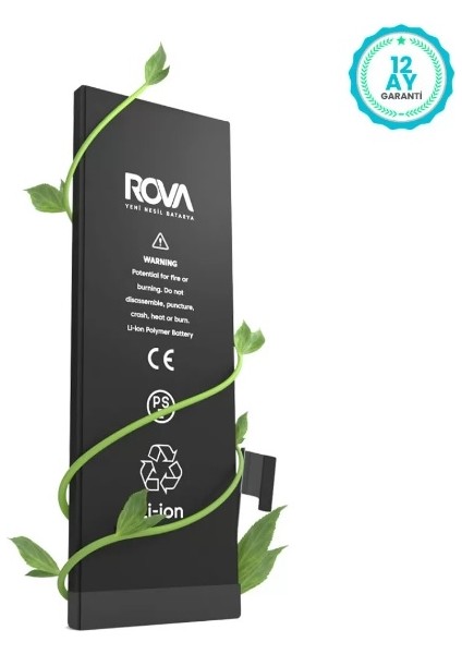 Iphone 7 Batarya Pil Güçlendirilmiş 2300MAH 1 Yıl Garantili