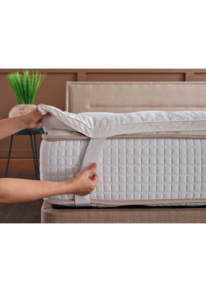 Doqu Home Bambu Yatak Pedi 100X200CM