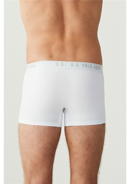 Erkek Beyaz 3'lü Boxer 80097