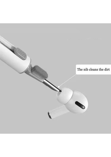 Kulaklık Temizleme Kiti 3-In-1 Kulakiçi Kulaklık Temizleme Kalemi Çok Işlevli