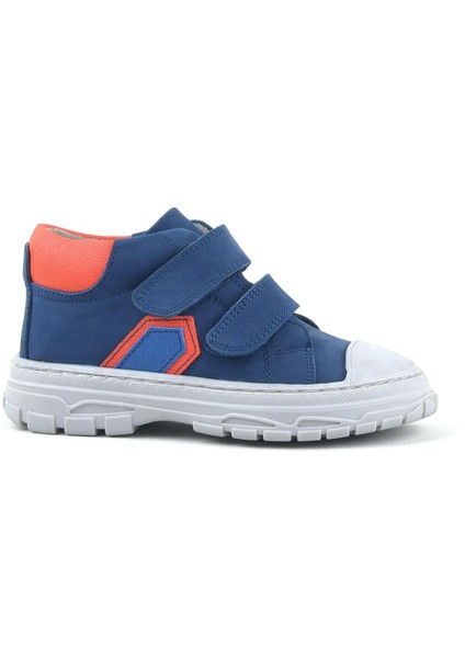 Tails Hakiki Deri Lacivert Cırtlı Çocuk Spor Bot fiyatları