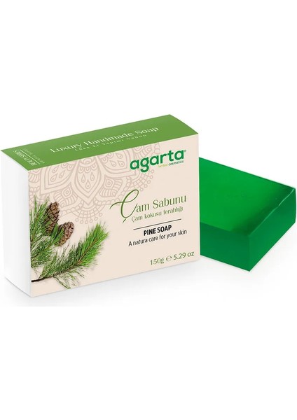 El Yapımı Doğal Güzellik Sabunu Çam 150 G