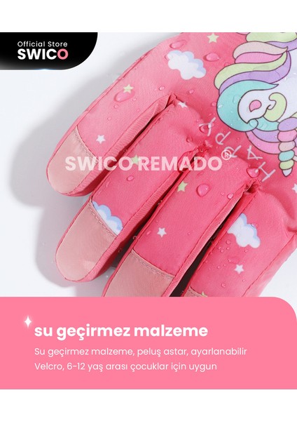 6-12 Yaş Çocuklar Için Suya Dayanıklı Kayak Eldivenleri - (Yurt Dışından) modelleri