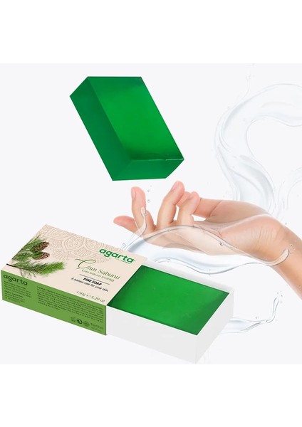 El Yapımı Doğal Güzellik Sabunu Çam 150 G