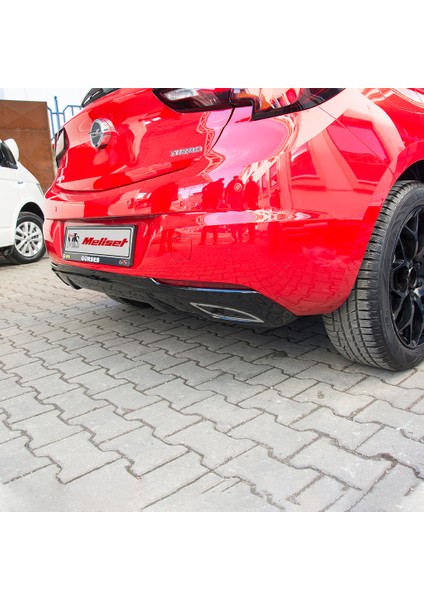 (Boyasız) Opel Astra K Hb Arka Difüzör 2016 ve Sonrasına Uyumludur fırsatları