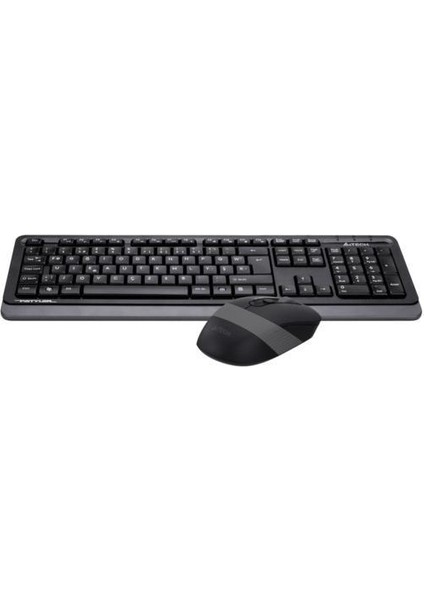 A4 Tech FG1010 F Kablosuz mm Klavye Mouse Set Gri