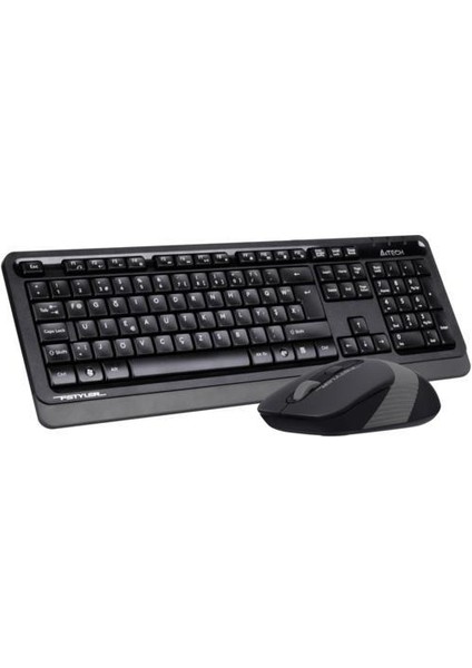 A4 Tech FG1010 F Kablosuz mm Klavye Mouse Set Gri