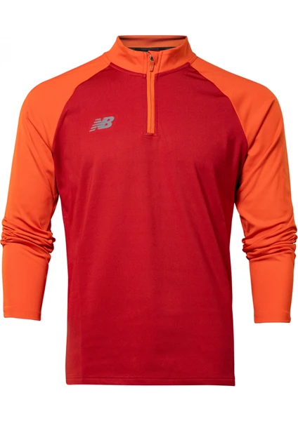 New Balance Erkek Performans Sweatshirt TST2201-RED