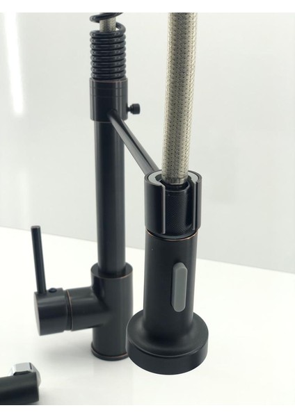 Endüstriyel Tip Mutfak Eviye Bataryası 3'lü Set Eviye- Lavabo- Banyo Bataryası