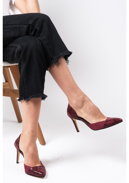 Brien Bordo Yılan Stiletto