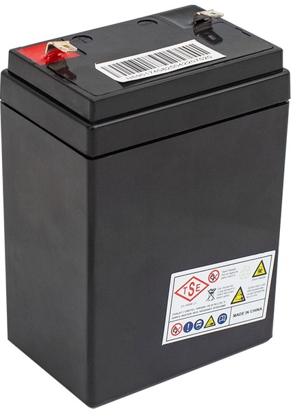 Akü 4 Volt 8 Amper Orbus Orb4-8 (68 x 45 x 95 Mm)