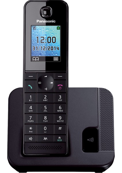 Panasonıc KX-TGH210 Dect Telsiz Telefon Siyah