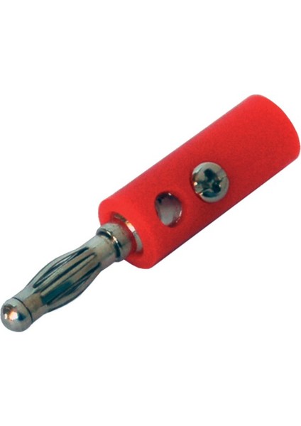 İntercom IC 238A Fiş Banan Jack Kırmızı Cx 03