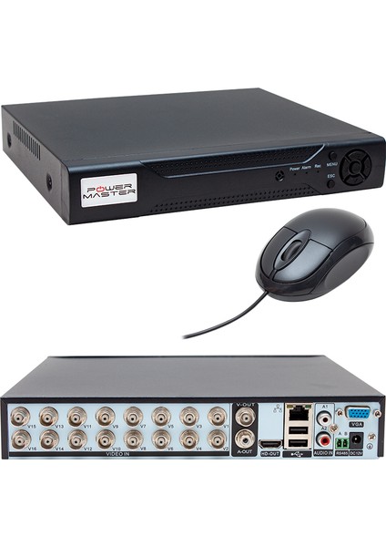 PM-12183* Ahd/analog/tvı/cvı 1080N 16 Kanal Dvr/xxvr Kayıt Cihazı (Xmeye)