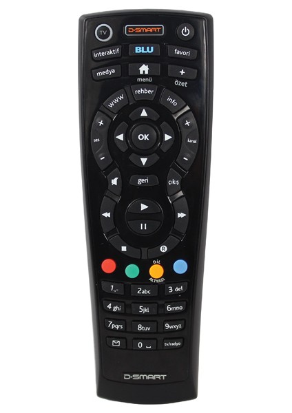 Weko Kr D-Smart Blu Tuşlu Akıllı Kumanda (6410=13395)