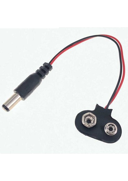 İntercom 9 Volt 2.1mm Jacklı Pil Başlığı IC 232A