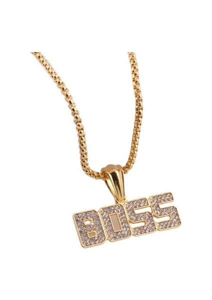 Boss Patron Thug Life Hip Hop Unisex Kolye Zinciri