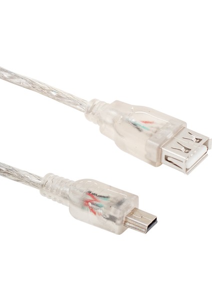 USB 5 Pin Erkek-Usb Dişi 1 Metre Kablo Powermaster