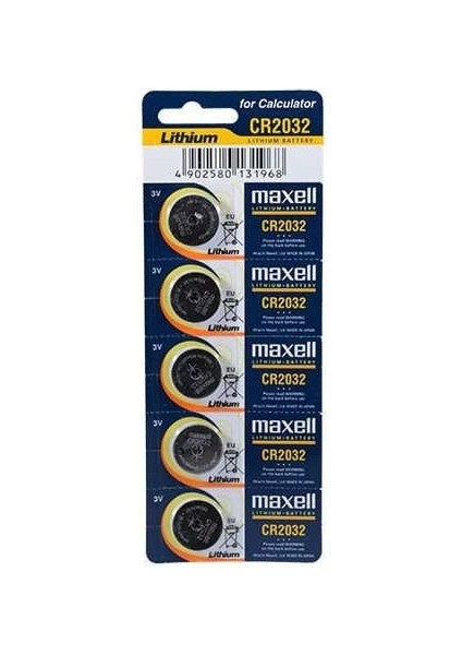 CR2032 3V Lıthıum Pil 5 Li Paket