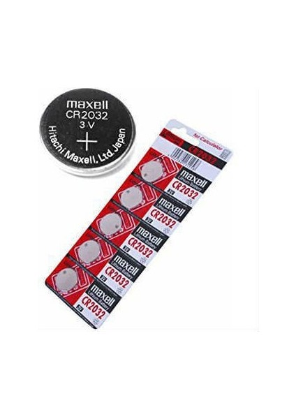 CR2032 3V Pil Dl 2032 3 Volt Lityum Pil Cr 2032 3VOLT Lıthuım Pil 3 Volt Pil 5 Adet