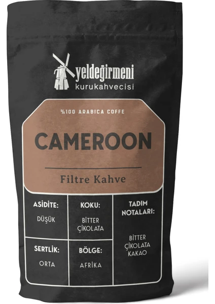 Yeldeğirmeni Kurukahvecisi Cameroon Filtre Kahve 250 gr