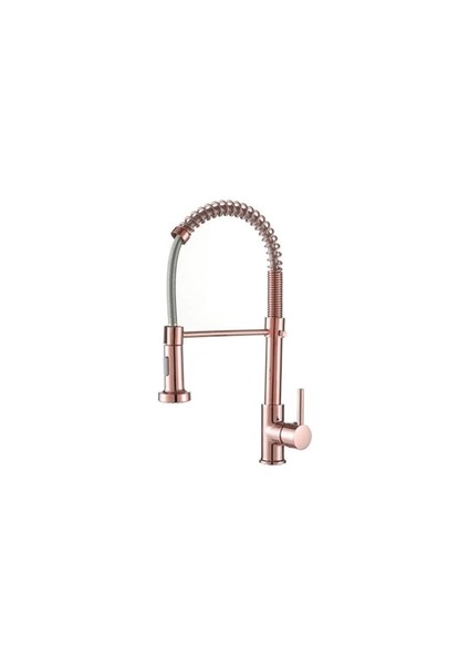 360 Derece Dönerli Rose Gold Sprelli Evye Batarya