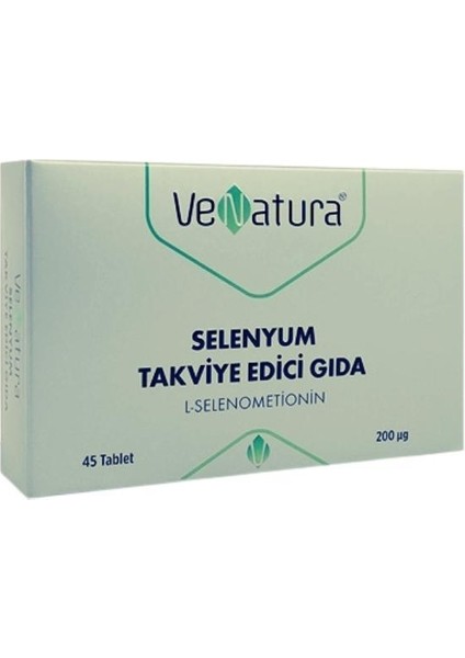 Selenyum Takviye Edici Gıda 45 Tablet