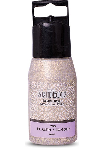 Boyutlu Boya - Ex. Altın (Simli) - 60ML