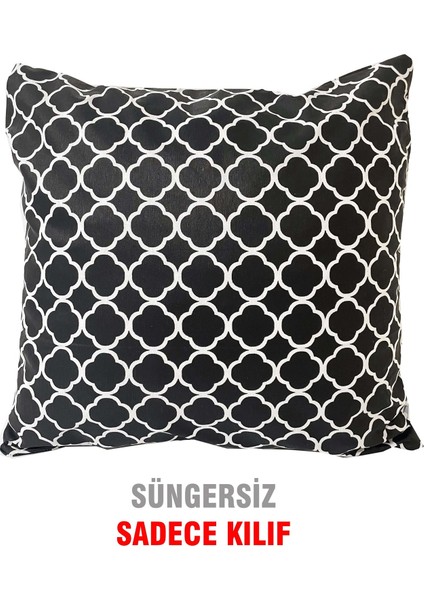 Kırlent Yastık Kılıfı Vip Kılıf 1 ADET-43X43 Cm(Karaçatı)