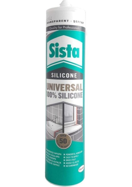 SİSTA Beyaz Silikon 280 ml