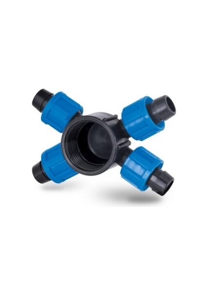 Damlama 4'lü Ters Kilitli Dağıtıcı x 1" - 16MM