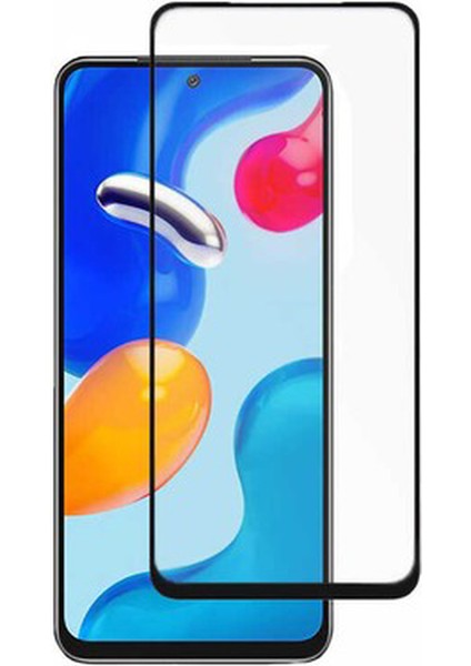 Xiaomi Redmi Note 11 Note 11S Ekran Koruyucu 9d Tam Kaplama Cam Siyah