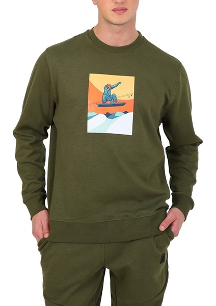 Snowboard Erkek Sweatshirt ESWTP0006 ESWTP0006013