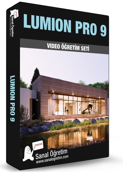 Lumion Pro 9 Video Ders Eğitim Seti