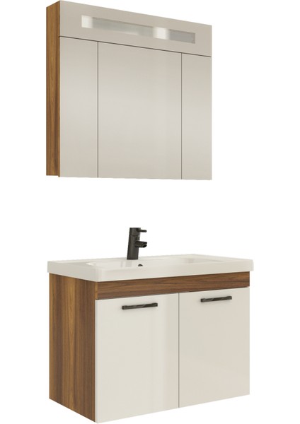 Banyo | Bonus 60 cm Banyo Dolabı Takımı (Boy Dolap Hariç)